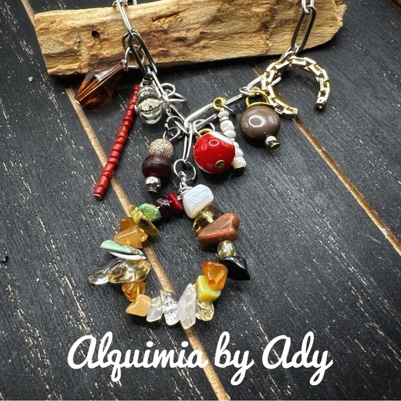 Alquimia Multicolor Charm Necklace - Picture 1 of 3